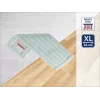 Leifheit Micro Duo panno lavapavimenti di ricambio turchese bianco