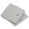 ZELLER 14422 scatola contenitore in tessuto non tessuto, grigio, 27L, pieghevole, con manico