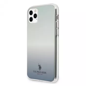 U.S. POLO ASSN. US Polo USHCN58TRDGLB Cover posteriore per iPhone 11 Pro con motivo sfumato blu
