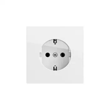 Gira 446670 Presa SCHUKO da incasso, bianco puro lucido, 16 A, 250 V, System 55