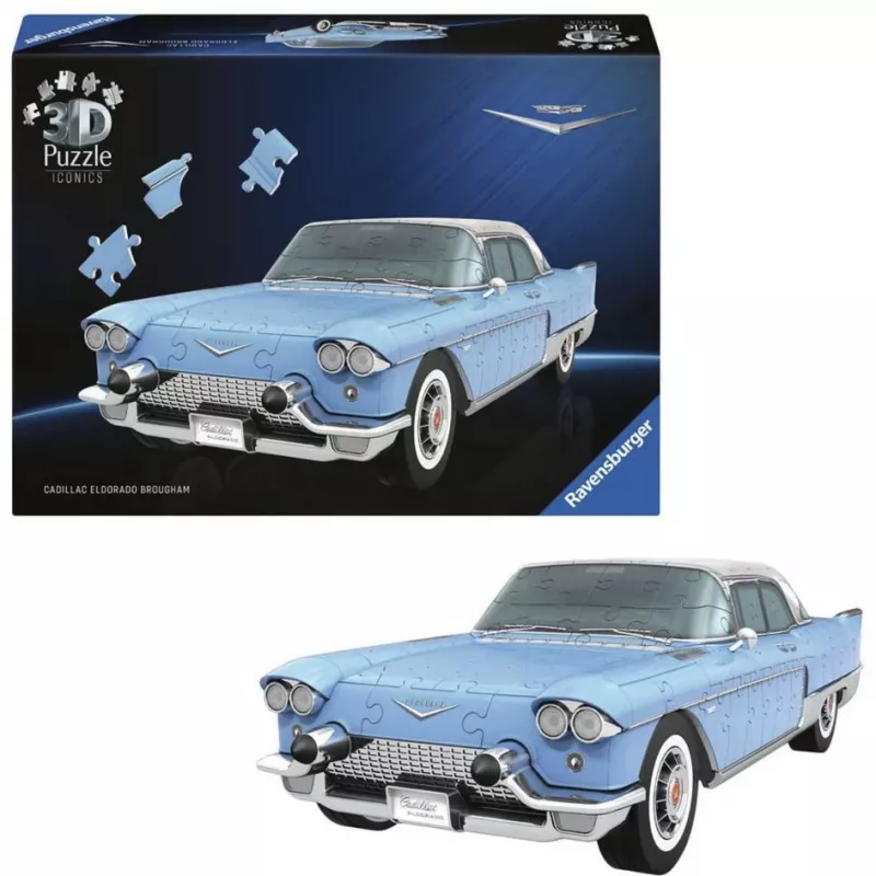 Ravensburger Puzzle 3D Iconics: Cadillac Eldorado Brougham (162 pezzi)