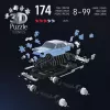 Ravensburger Puzzle 3D Iconics: Cadillac Eldorado Brougham (162 pezzi)