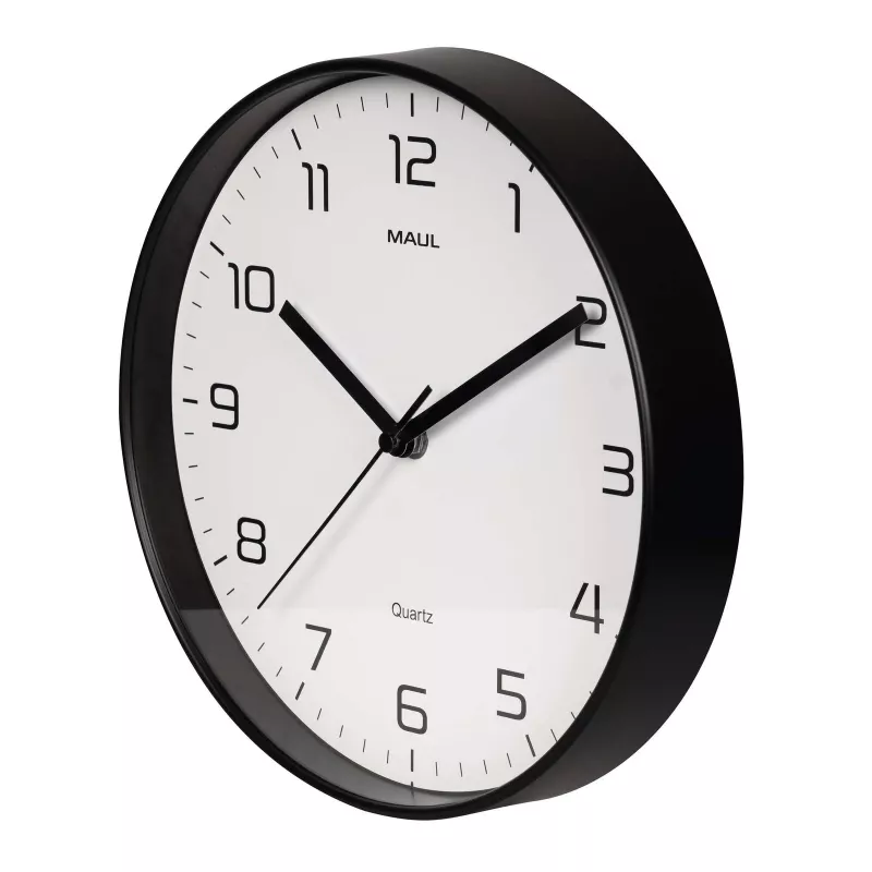 MAULdrip orologio da parete 25 cm al quarzo nero