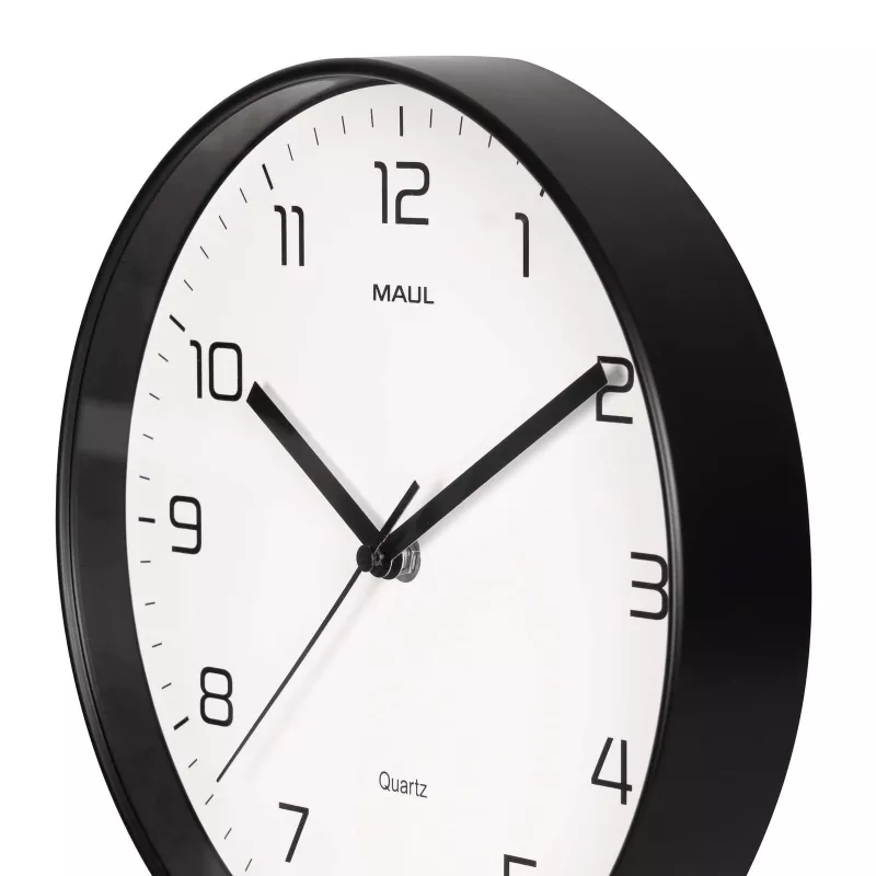 MAULdrip orologio da parete 25 cm al quarzo nero