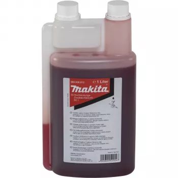 Makita 980008612 olio motore 2 tempi, 1 L flacone dosatore