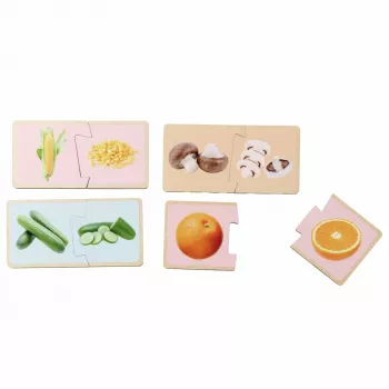 Eichhorn puzzle Montessori - puzzle in legno con pomelli per bambini da 12 mesi, FSC 100%