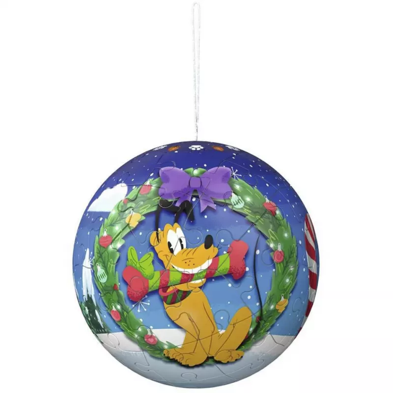 Ravensburger set 2 puzzleball 3D Disney palline di Natale (2 x 27 pezzi)