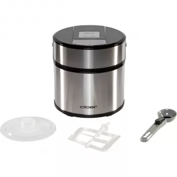 Cloer 9959 gelatiera 1,5 l bianca con ciotola da pre-congelamento