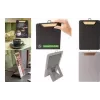 SIGEL menu portablocco KB224 grigio chiaro marrone A4 PU MDF