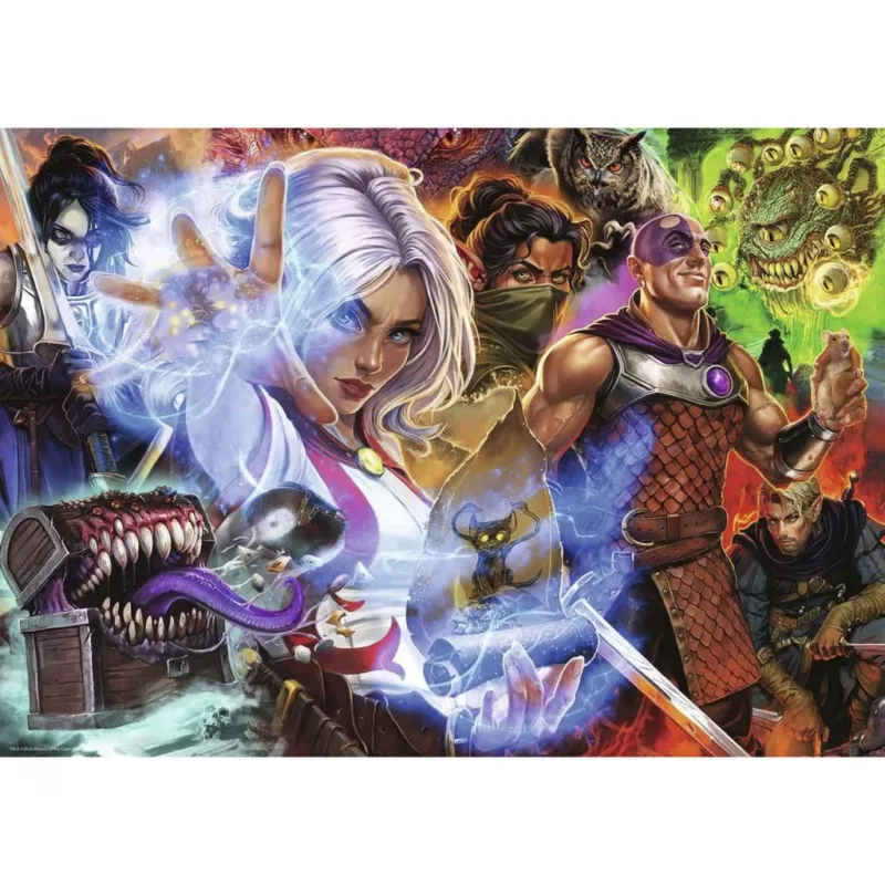 Ravensburger Dungeons & Dragons Quest Accepted puzzle 1000 pezzi