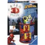 RAVENSBURGER puzzle 3D portapenne Spider-Man - 54 pezzi, Marvel ufficiale, Easy Click