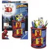 RAVENSBURGER puzzle 3D portapenne Spider-Man - 54 pezzi, Marvel ufficiale, Easy Click