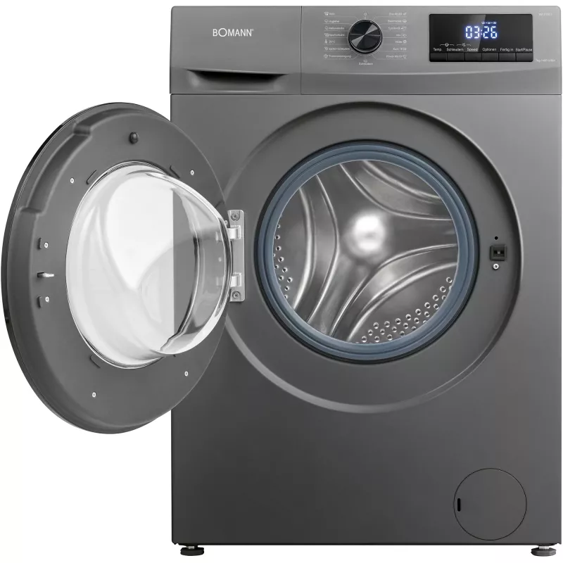 Bomann WA 7175.1 Piastra per waffle, Titan/Nero