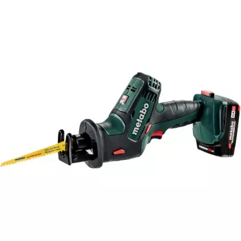 Metabo SSE 18 LTX Compact sega a sciabola a batteria (2x 2,0 Ah Li-Ion, metaBOX 145 L)