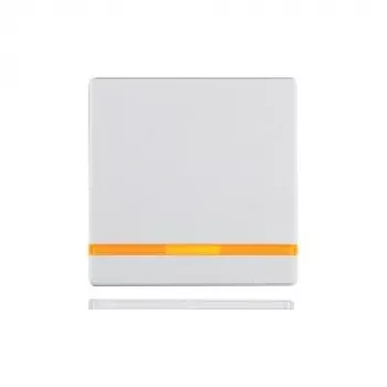 Berker 16216089 Placca con 2 lenti, bianco polare