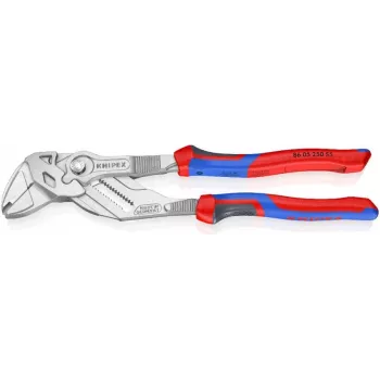 KNIPEX 86 05 250 S5 Pinza universale con funzione crimpatrice per terminali in alluminio, 250 mm