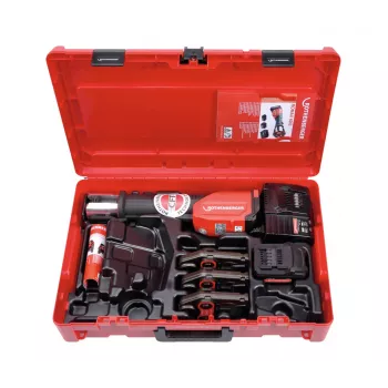 Rothenberger ROMAX 4000 Set pressatrice a batteria TH16-20-26mm, 4Ah, EU