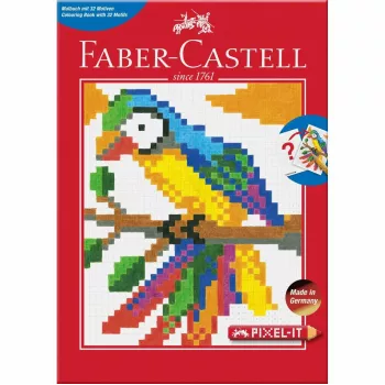 FABER-CASTELL Pixel-it libro da colorare con 32 soggetti (201572)