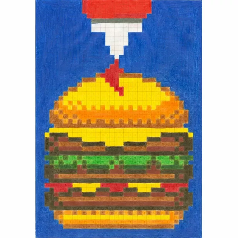 FABER-CASTELL Pixel-it libro da colorare con 32 soggetti (201572)