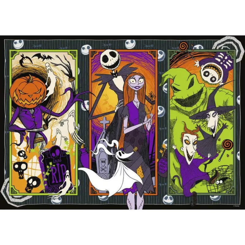 RAVENSBURGER Puzzle The Nightmare Before Christmas (1000 pezzi)