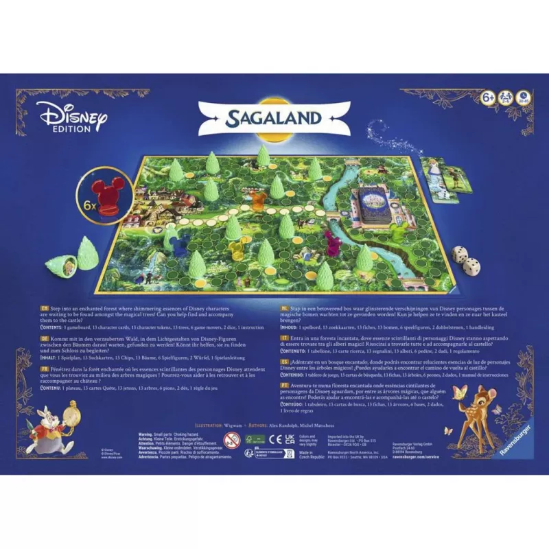Ravensburger Sagaland Disney Edition gioco da tavolo