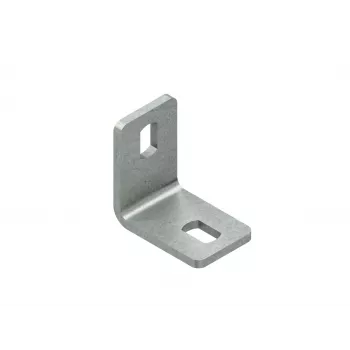 NIEDAX angolo di collegamento a parete WWU150 per canaline portacavi 150 mm, acciaio zincato sendzimir