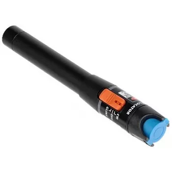 BML-205-10 Visual Fault Locator 650nm 10mW tester per cavi in fibra ottica con portata 10km, connettore universale 2,5mm, modalità CW/impulso, custodia in alluminio