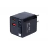 ALLNET alimentatore da parete 65W GaN USB-C PD con Quick Charge 3.0, 2x USB-C e 1x USB-A