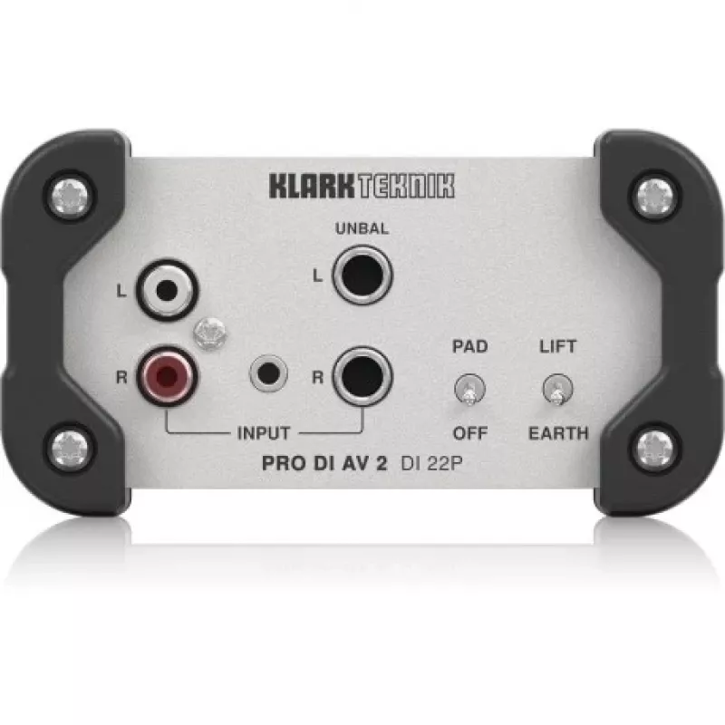 Klark Teknik DI 22P DI box stereo passiva