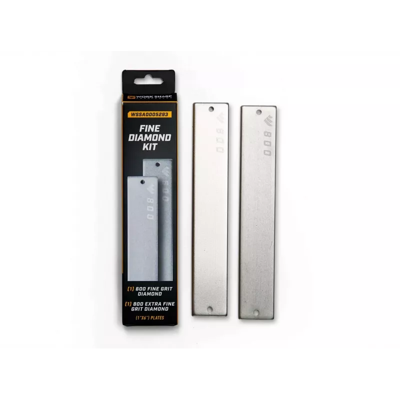 Work Sharp Professional Precision Adjust piastre diamantate per affilatura grana 600/800 (confezione da 2)
