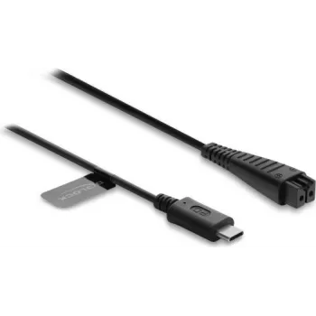 Delock cavo di ricarica USB Type-C™ 4,8 V per rasoio elettrico compatibile con Panasonic ES-LV97, ES-LA63 - cavo di ricarica di ricambio per rasoio 1,5 m
