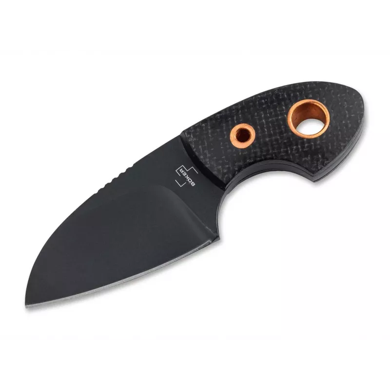 Boker Plus Gnome All Black Copper coltello a lama fissa