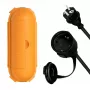 LogiLink LPS239 set prolunga per esterni con scatola di protezione, 10 m, Schuko, IP44, nero