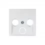 Berker 12031909 Placca centrale per presa SAT/antenna, bianco polare, S.1/B.1/B.7