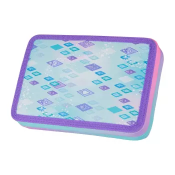 McNeill astuccio portapenne con 2 zip XL Disney Frozen