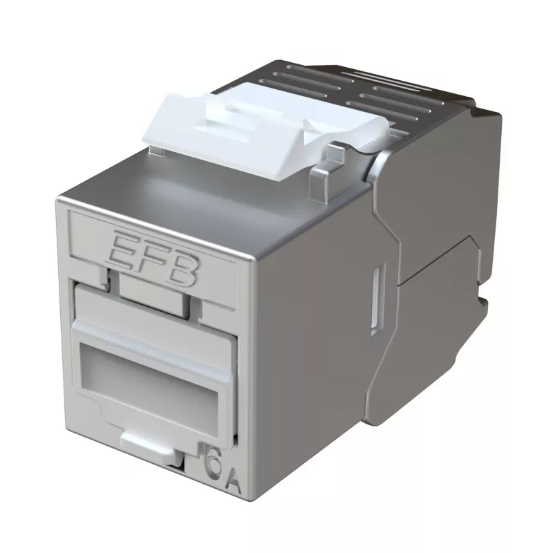 EFB Elektronik E-200130 modulo keystone Slim/Short Cat.6A schermato in pressofusione di zinco 10G
