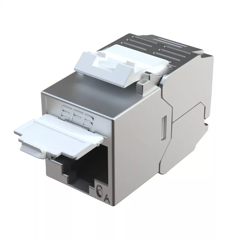 EFB Elektronik E-200130 modulo keystone Slim/Short Cat.6A schermato in pressofusione di zinco 10G