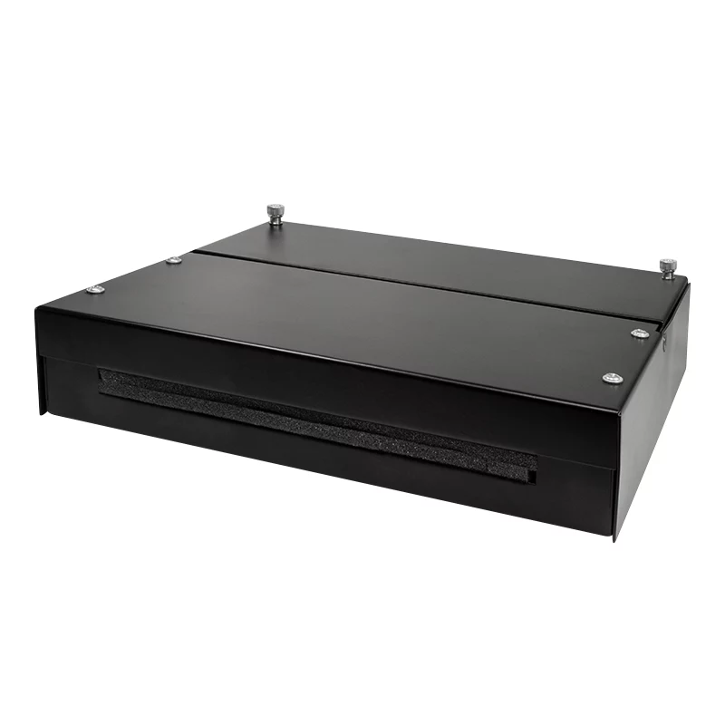 LogiLink scatola punto di consolidamento per 8 o 12 moduli keystone, metallo, nero