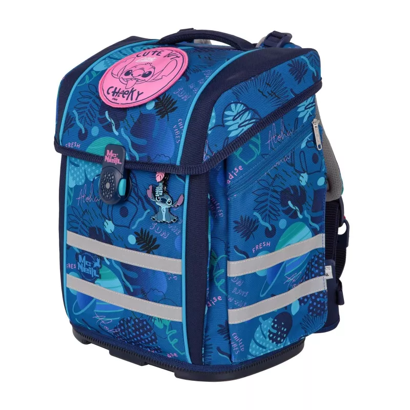 McNeill PERFECTO set zaino scuola 5 pezzi Disney Stitch
