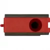 WIHA livella mini Pocket 8 cm grigio/rosso con magnete