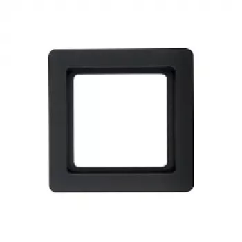 Berker Q.1 placca 1 modulo antracite velluto