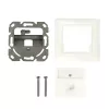 LogiLink copertura keystone per 1 modulo, tipo tedesco, bianco puro