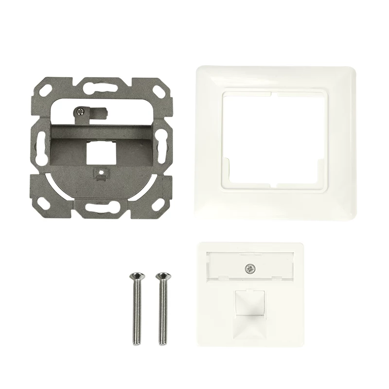 LogiLink copertura keystone per 1 modulo, tipo tedesco, bianco puro