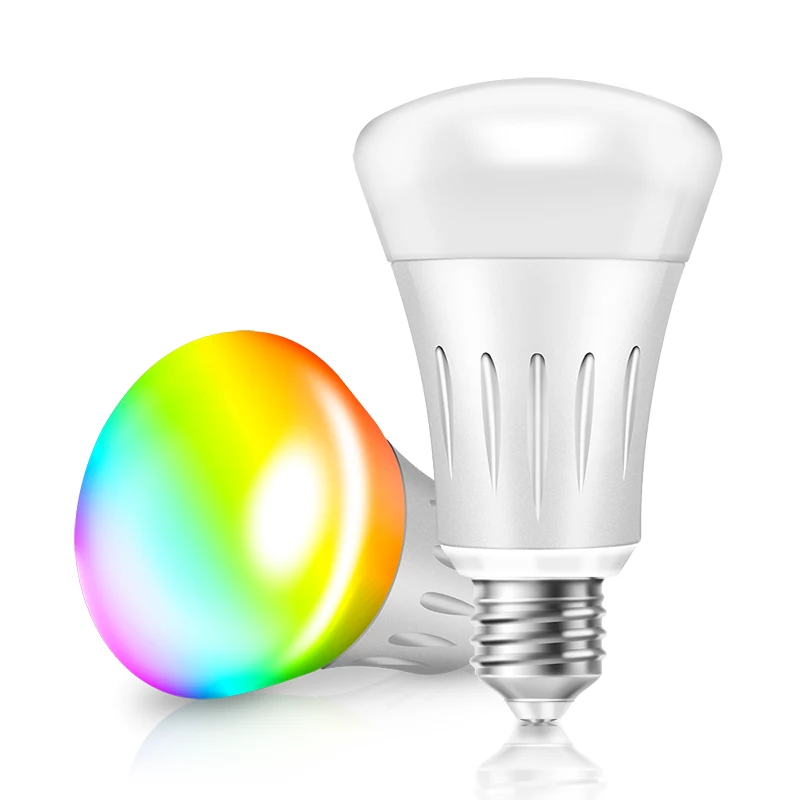 LogiLink WiFi Smart E27 R63 lampadina riflettore, compatibile con Tuya