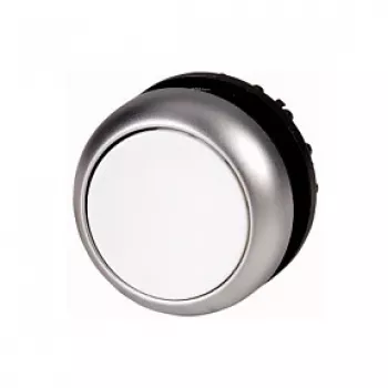 Eaton M22-D-W attuatore pulsante piatto, momentaneo, bianco, montaggio 22,5 mm, IP66/IP67/IP69K