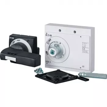 Eaton NZM3-XTVD-0 maniglia rotante con accoppiamento a porta, nero, IP66, bloccabile