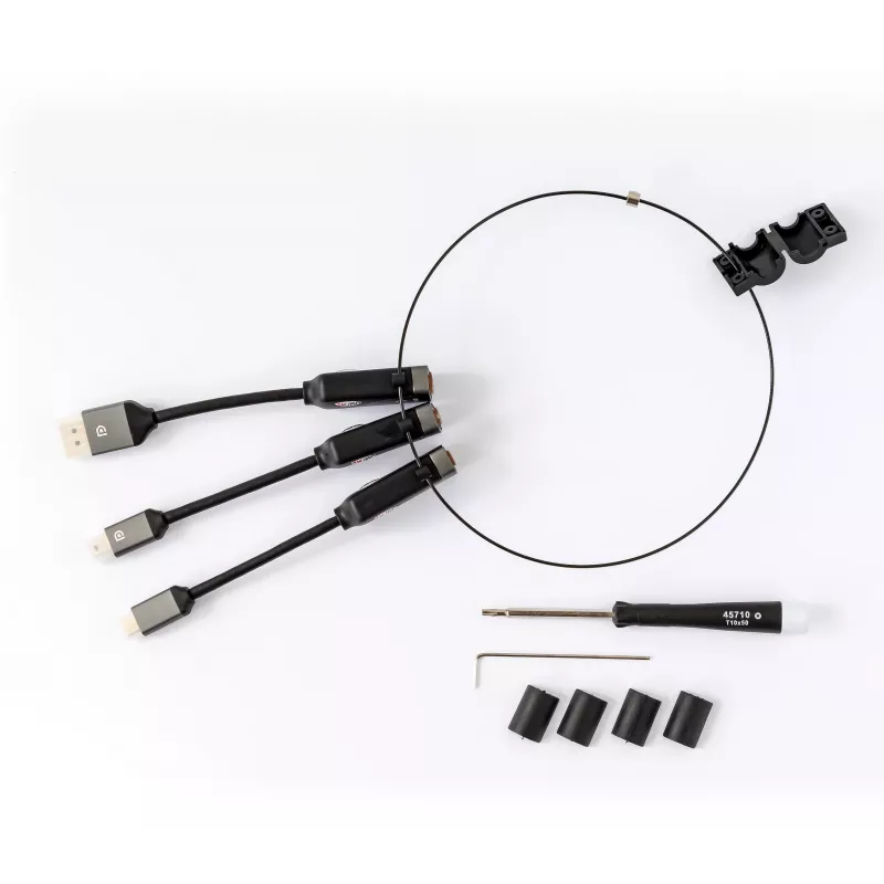 Kindermann anello adattatore HDMI 4K60 - alluminio