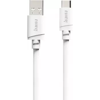 Hama cavo USB-A su USB-C, 2 m, bianco