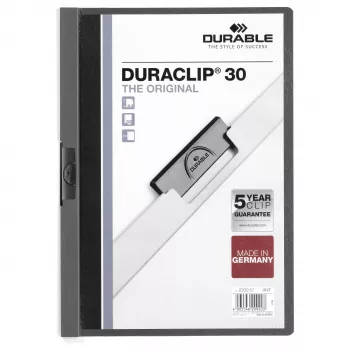 DURABLE DURACLIP 30 A4 pinza fermacarte blu