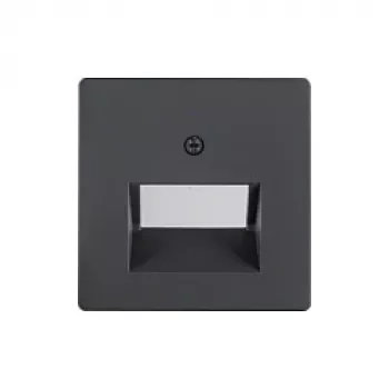 Berker 14096086 placca centrale per UAE/E-DAT/Telekom ISDN-S, bianco polare lucido